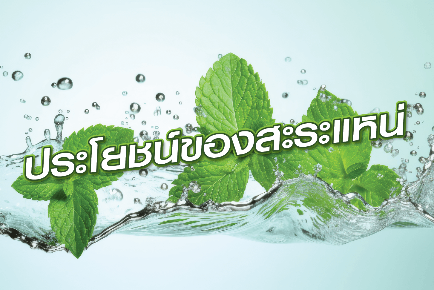 สะระแหน่(Peppermint) มีประโยชน์ทั้งสุขภาพและความงาม มีส่วนประกอบคือเมนทอล (Menthol) ที่มีสรรพคุณที่โดดเด่นในการทำให้รู้สึกสดชื่น บรรเทาอาการต่าง ๆ